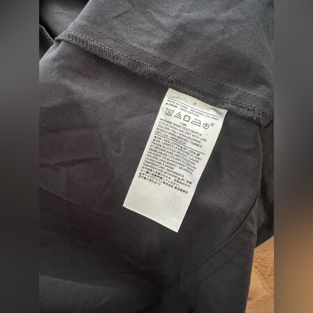 Banana Republic Black Poplin Maxi Skirt – Size 0 – NWT - Picture 3 of 8